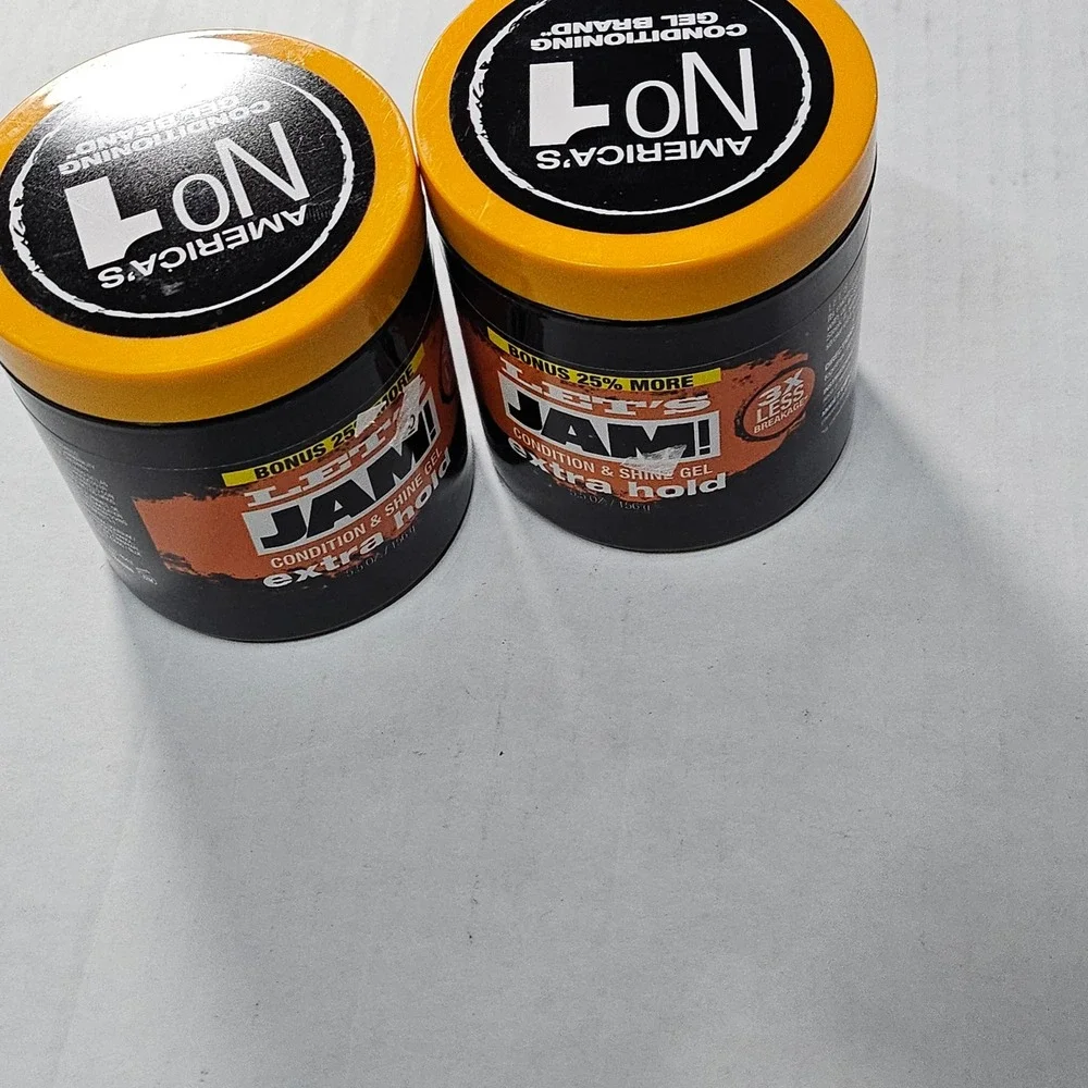 SoftSheen-Carson Lets Jam Extra Hold Condition & Shine Gel 5.5oz 2‎ Pack New